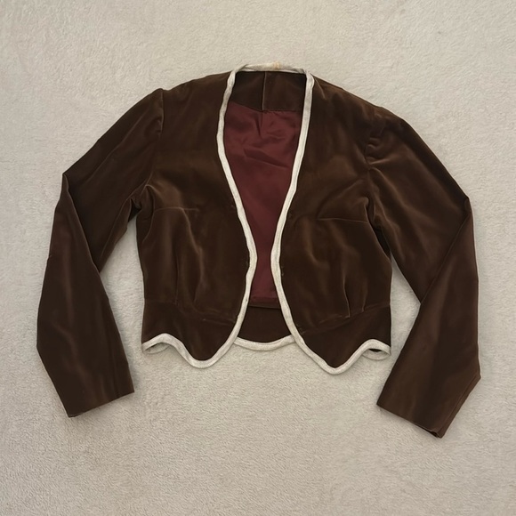 Vintage Cropped Vevleteen Blazer - Picture 1 of 9